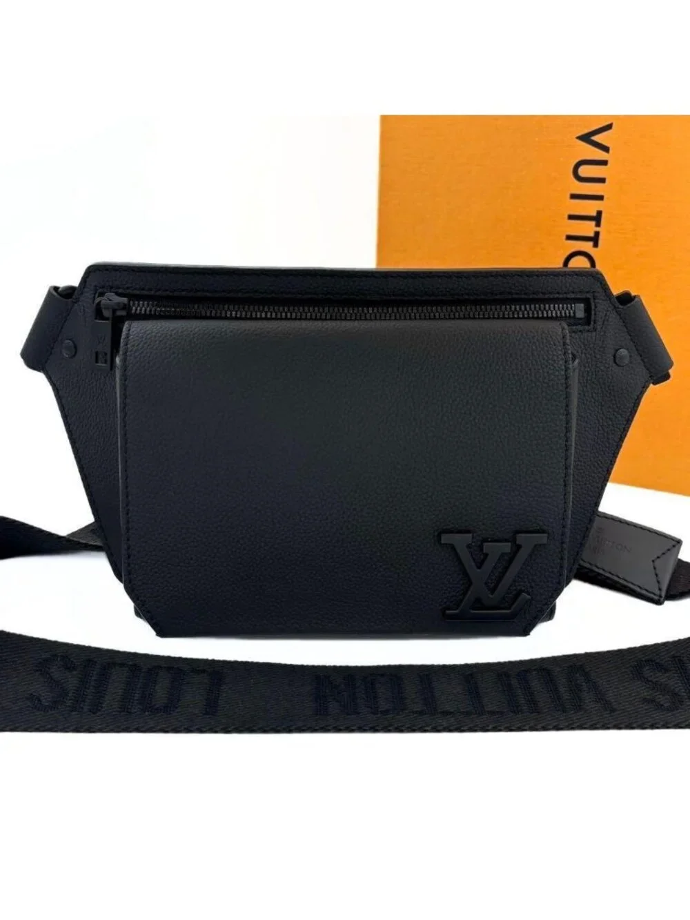 Louis Vuitton Aerogram Takeoff Sling Bag Noir